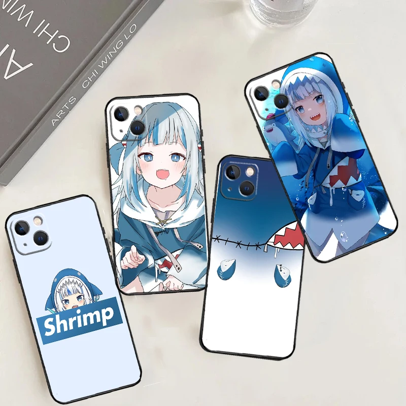 Gawr Gura Hololive Anime Case For Samsung Galaxy S26 S25 Ultra S23 S20 FE S21 S22 S24 Plus S10 S25 FE Cover Funda