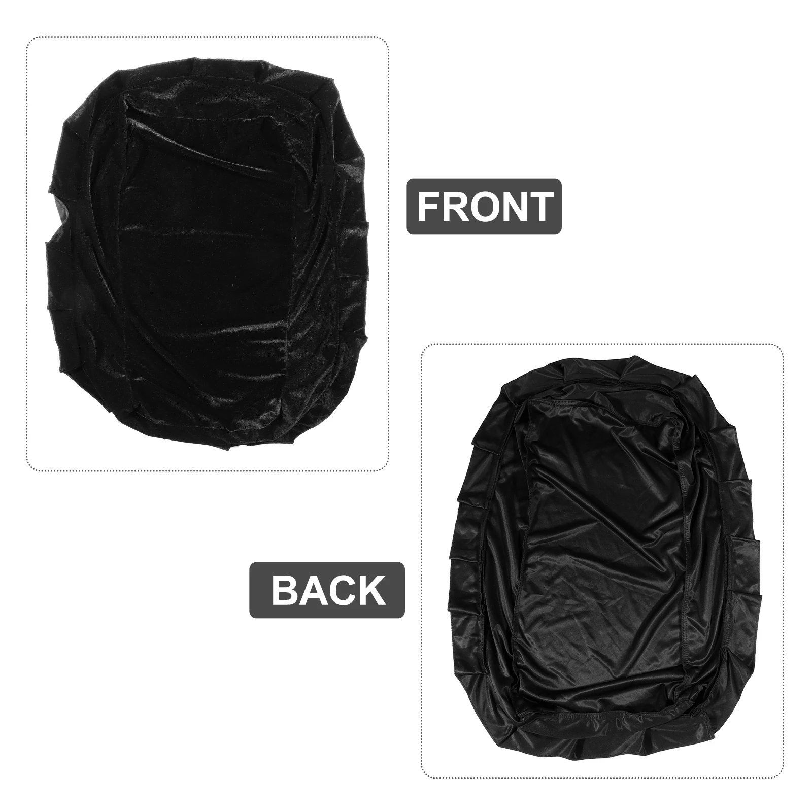 

Piano Stool Cover Seat Cloth Soft Bordered Protective Shield Cushion Chair Dust Bench