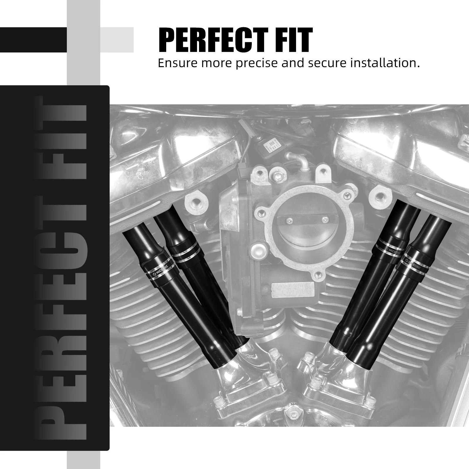 For Harley Fat Boy FLFBS 114 FLFB 107 Pushrod Cover For Harley Street Glide FLHX Road King Electra Glide Ultra Limited 2017-2014 - Image 6