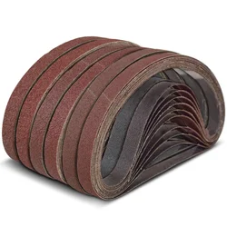 50PCS 457x13mm Sanding Belts, 40-1000 Grits 1/2