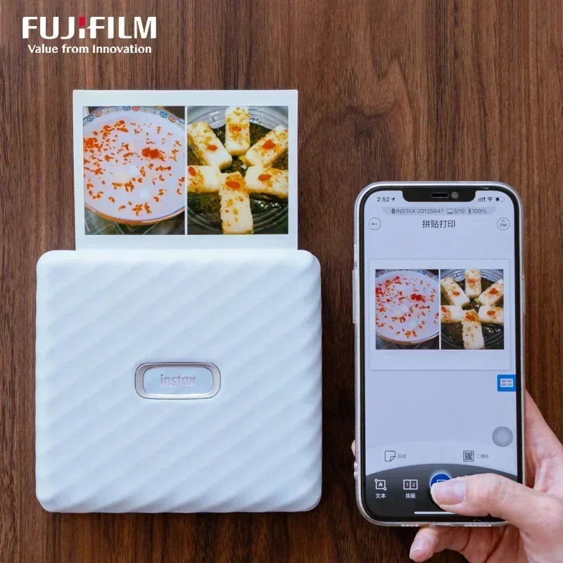 حقيقية فوجي فيلم لينك واسعة Instax Mini SE Link 2 3 طابعة Instax طابعات كاميرا الصور الهاتف الذكي App اتصال فيلم آلة