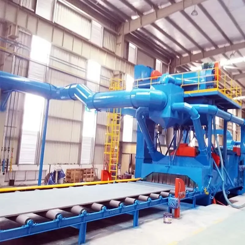 Industrial Shot Blasting Machine with Quick Change Nozzle System Minimal Downtime High Productivity  for Surface Customized