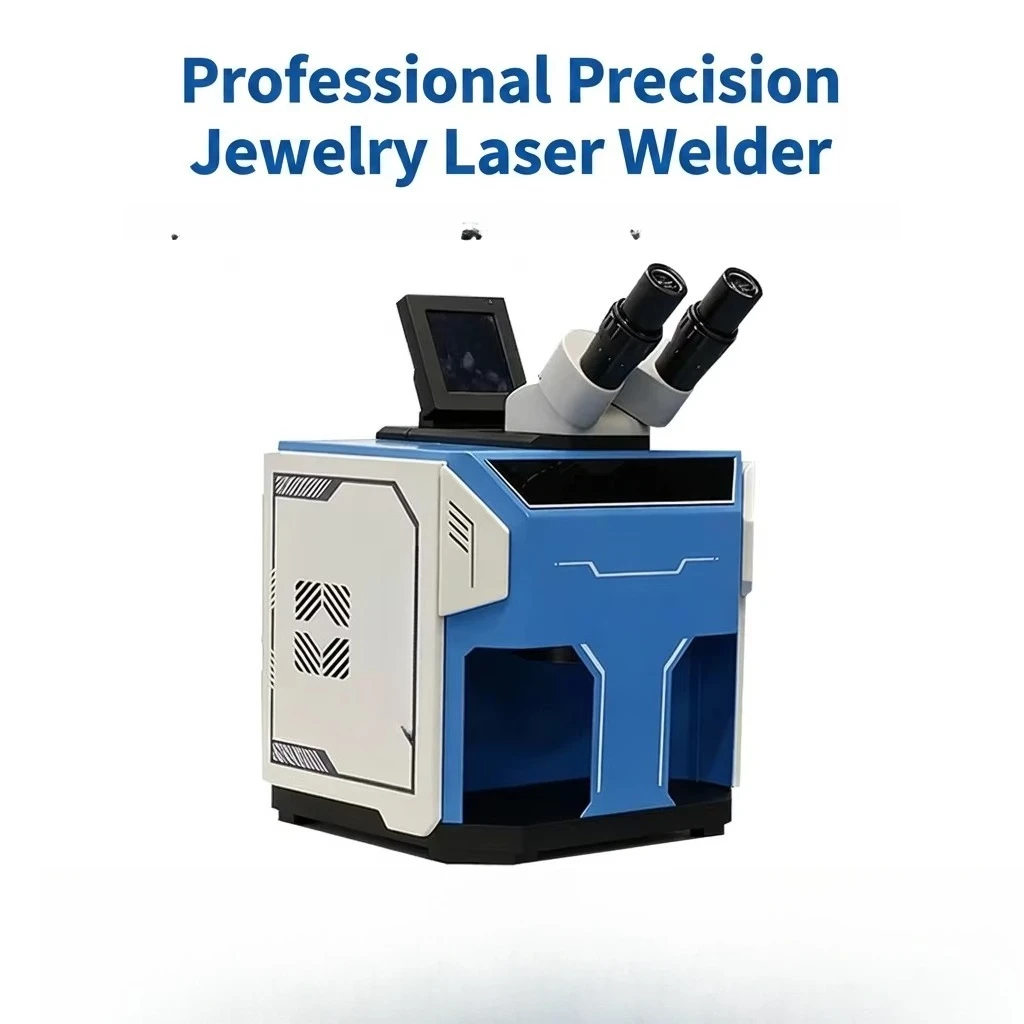 High Precision Micro Laser Spot Welding Equipment Jewelry Tool for Titanium Platinum Gold Silver Processing