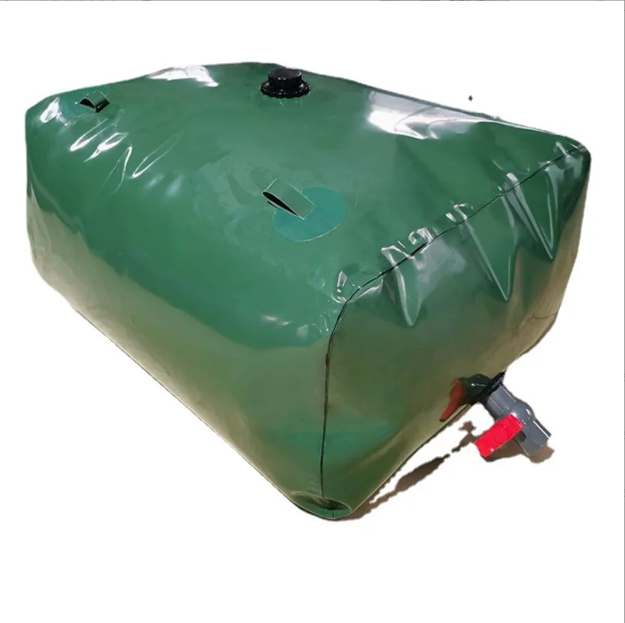 Pvc Pillow Water Storage Bladder Tank/Durable Plastic Water Treatment Reservoir/Foldable Inflatable Water Bag for Drinking Water