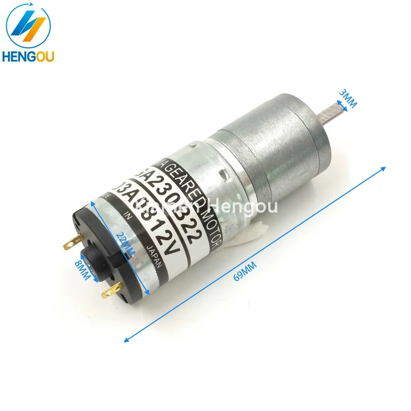 

1 Piece China post free shipping Imported Quality Sayama Geared Motor for 3F Diamond3000 printing machine GA230B22