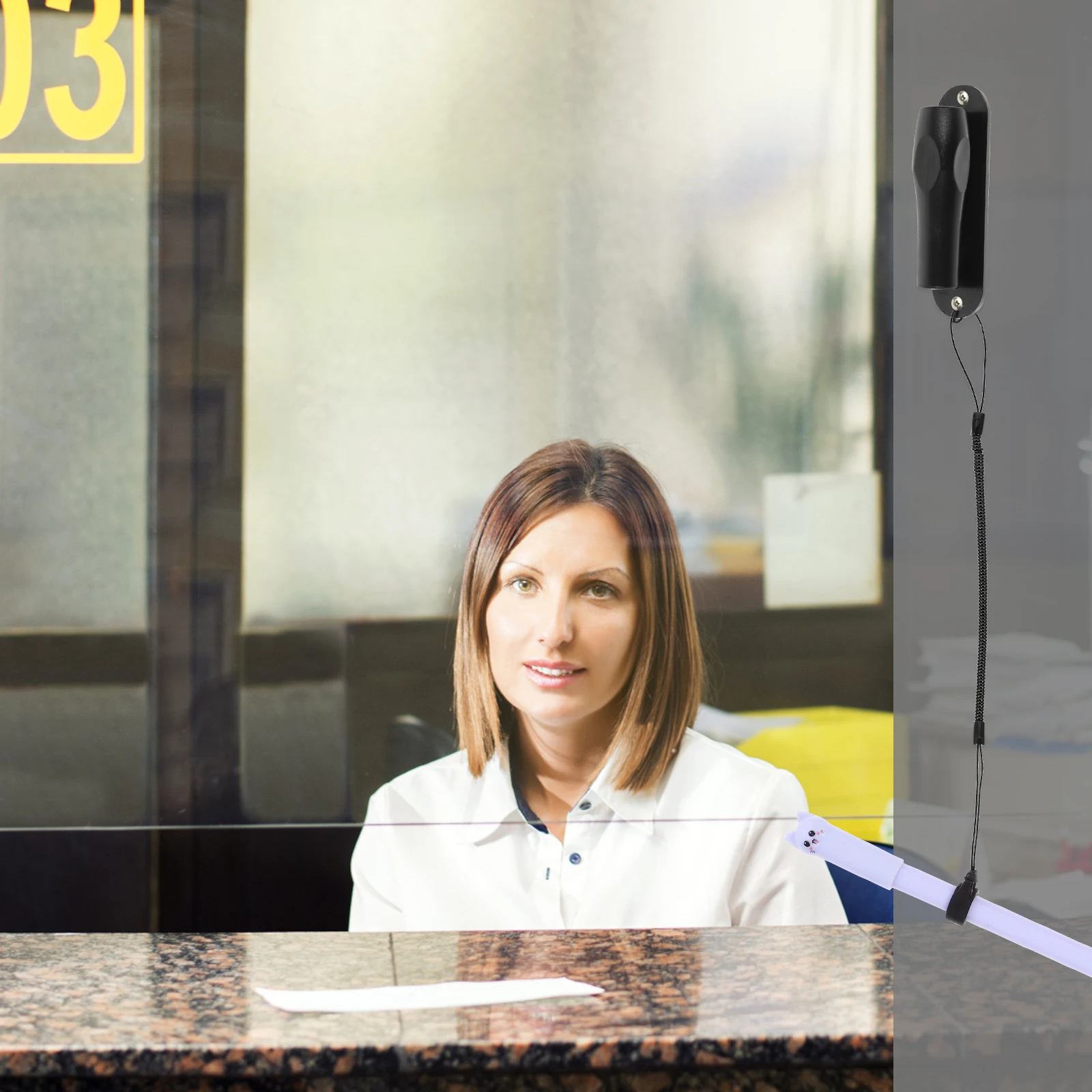 2 قطعة قلم الكتابة اليدوية الحبل قابل للسحب مكافحة خسر حبل ل ستايلس لمس حزام حامل المعصم الحبل الجدول المنظم