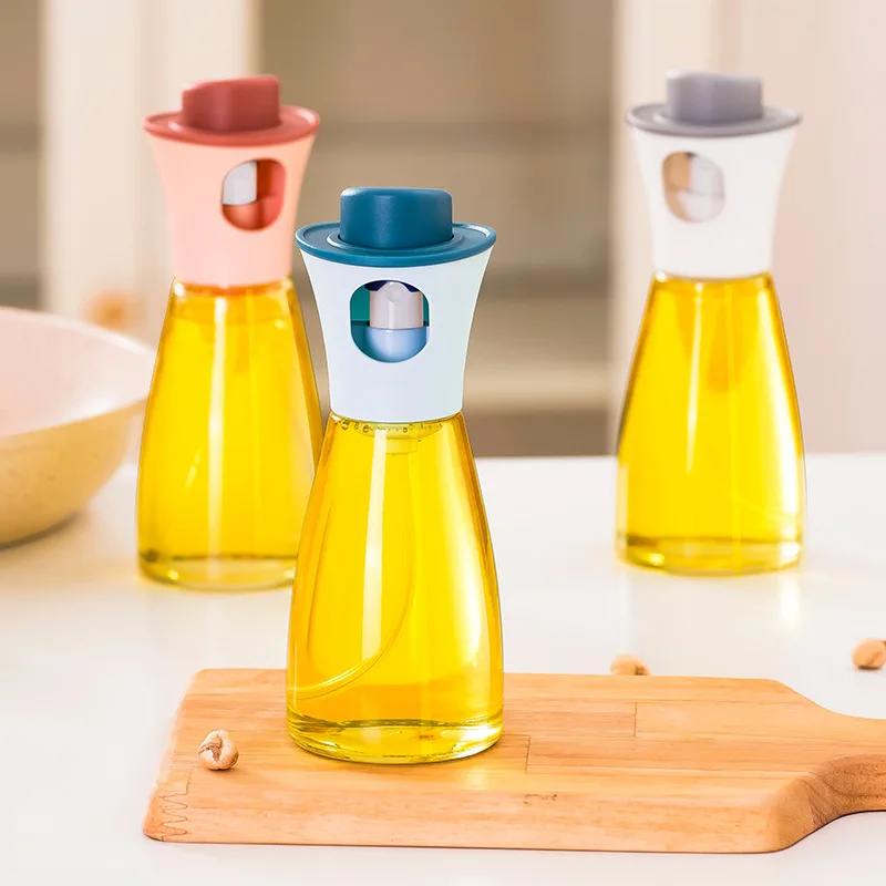 5,07 Unzen Glas-Ölsprüher zum Kochen, Olivenöl-Sprühspender, Luftfritteusen-Ölsprühflasche zum Salat, Backen, Grillen, Frittieren
