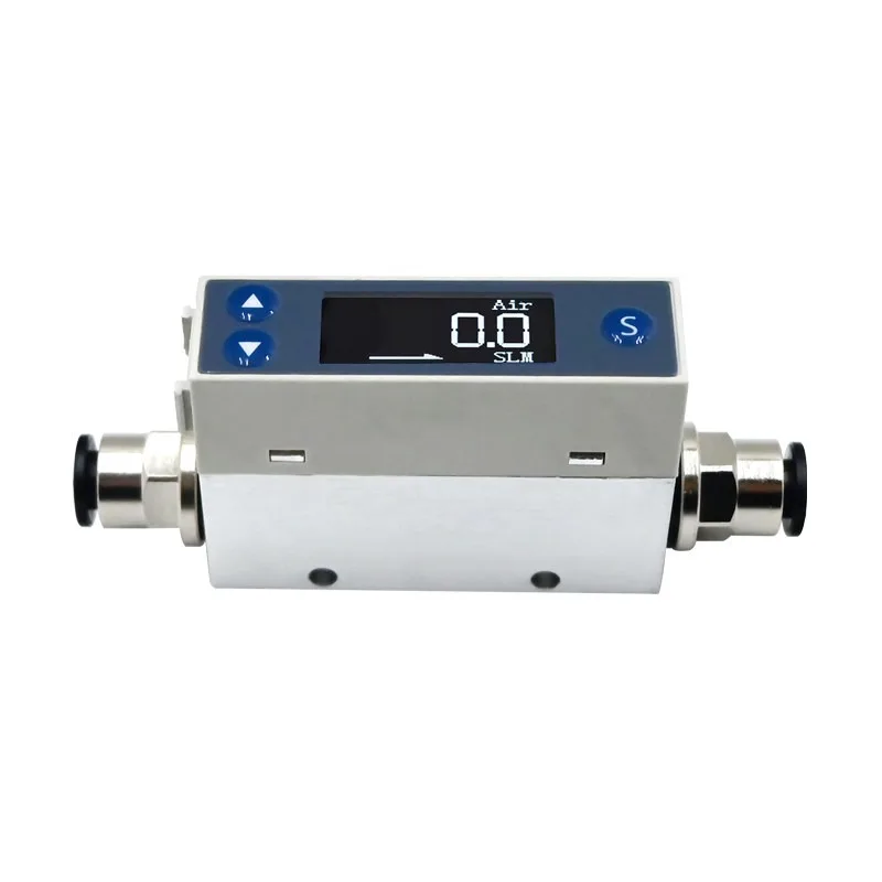 For Thermal Gas Mass Flowmeter, High-precision Compressed Air Flow Meter TC5200M Quick Plug Interface Flow Measurement