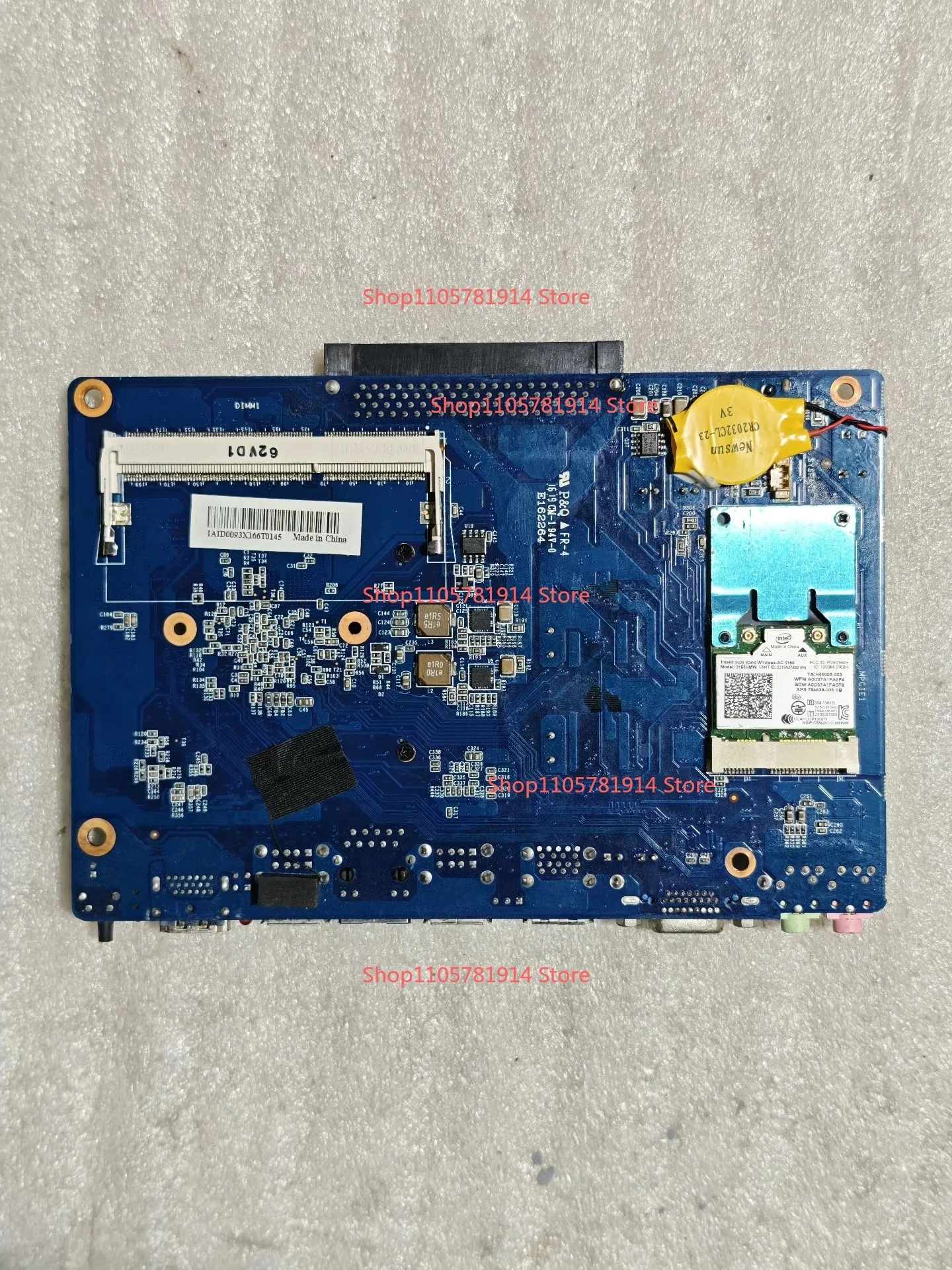 For MZ-9CXG-C6602 Mini Main Board, J1800 Processor, DDR3 Memory Slot