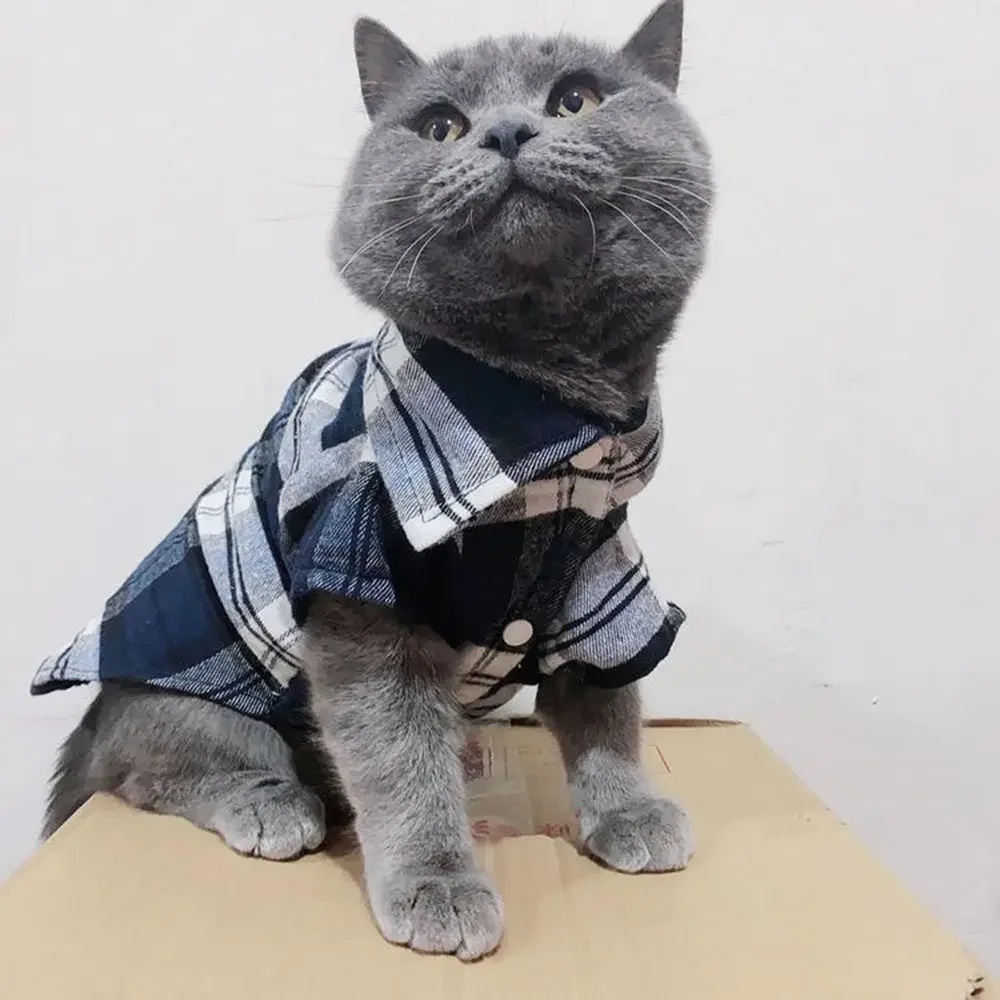 Fashion Classic Cotton Puppy French Bulldog Chihuahua For Small Medium Dogs Cats Dogs Shirt Dog Vest Pets Supplies Summer view 4