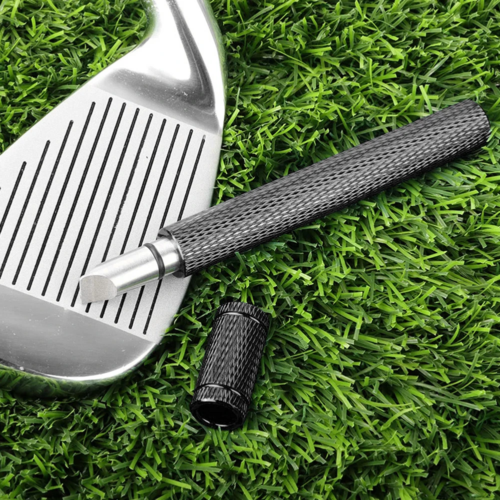 U and V-Grooves Golf Club Groove Sharpener Stainless Steel Re-Grooving Cleaning Tool Re-Grooving Wedges and Irons