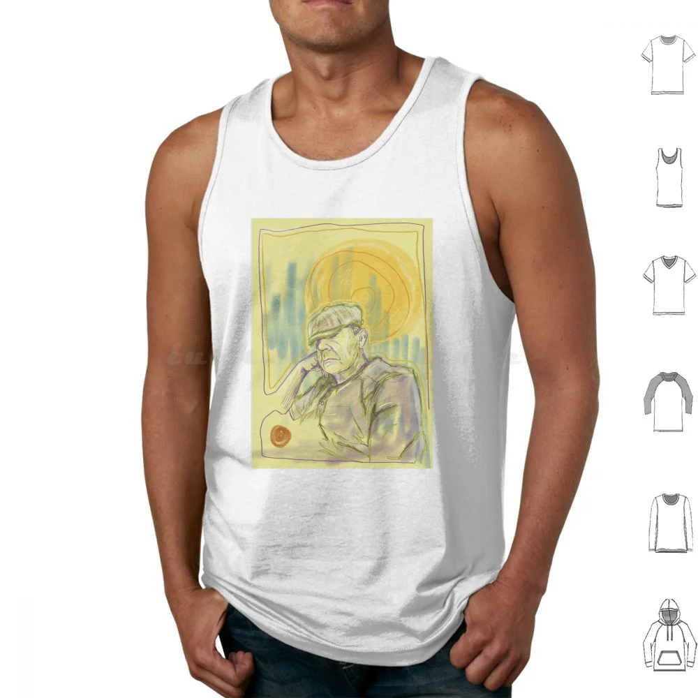 Papa Jimmy Tank Tops Vest Sleeveless Procreate True Grit Texture Supply