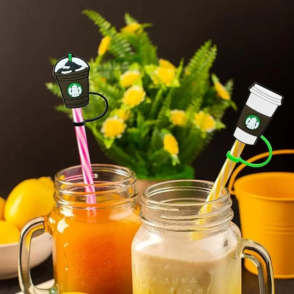 

1/4Pcs BPA Free Silicone Straw Cover Protectors Cap Compatible for 30&40 Oz Drinking Straw Tips Cover Universal