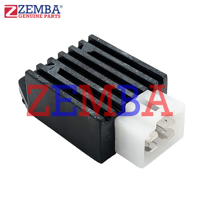 

12V 4 PIN VOLTAGE REGULATOR RECTIFIER FOR JH70 CD70 C100 C110 AT110 X110 XT110RT II WAVE110 WAVE100 GY6 50 MOPED ATV