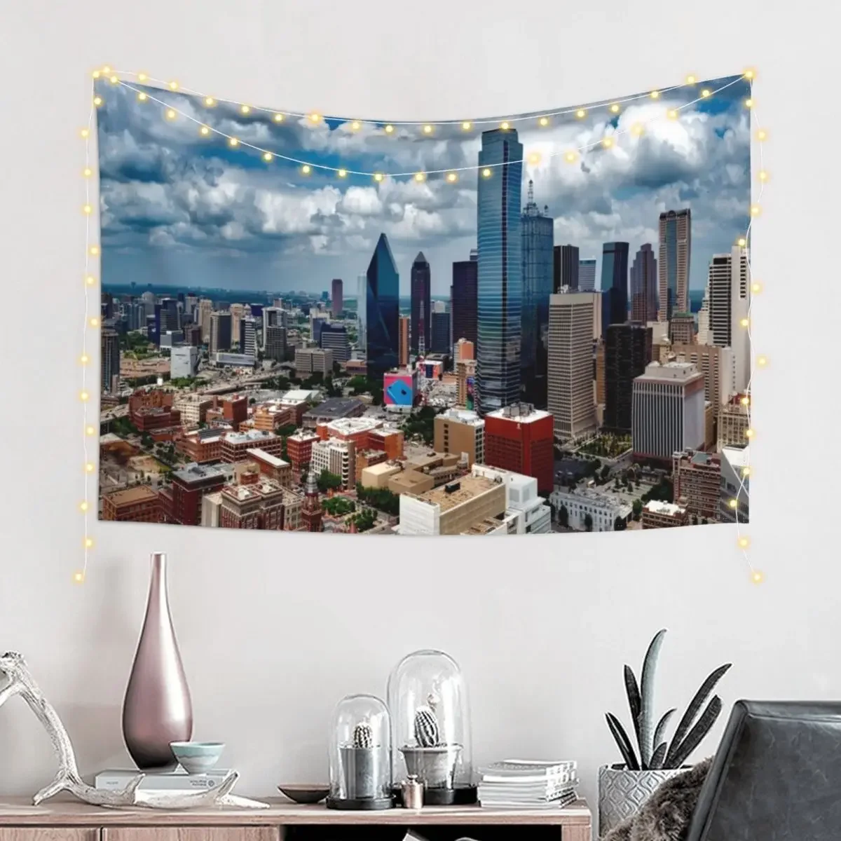 Dallas - Texas Tapestry Decorative Wall Wall Hanging Decor Aesthetic Decoration Tapestry