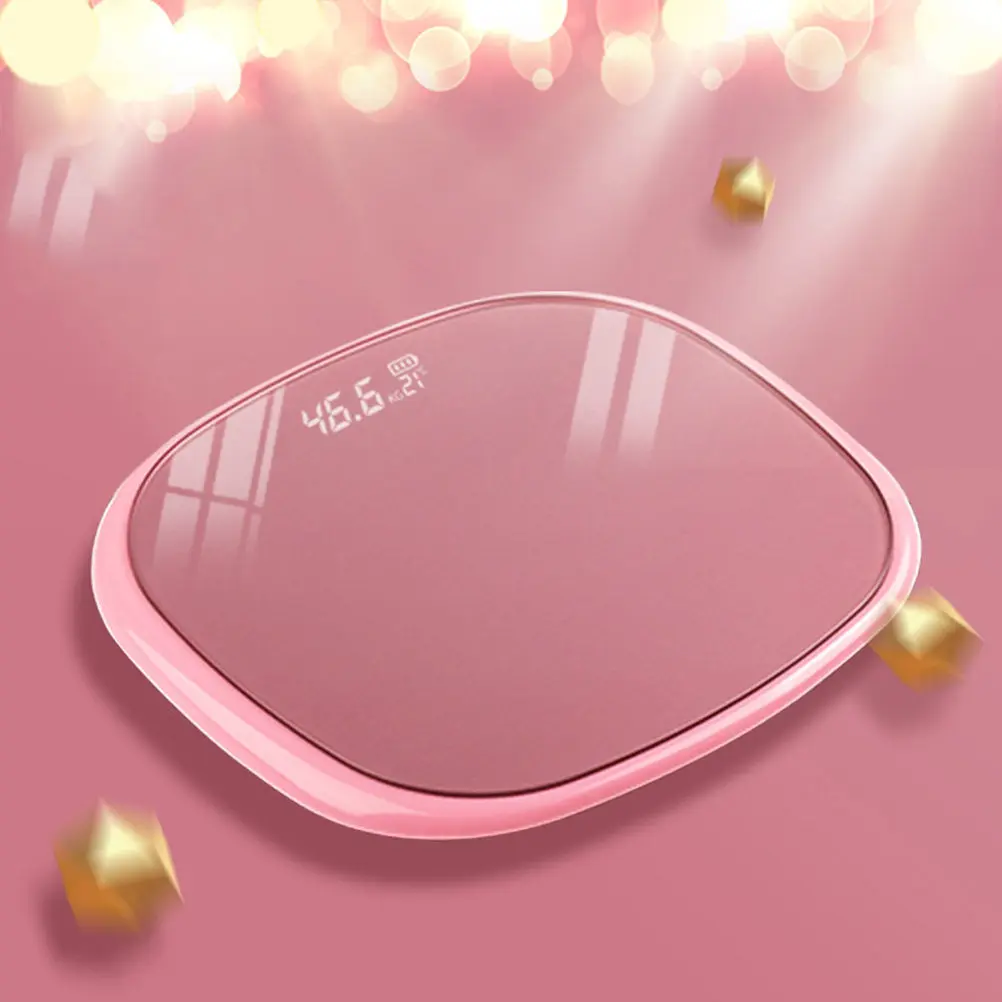 

Умные электронные весы для измерения жира в организме, 1 шт., с закаленным стеклом и дизайнерской отделкой, точное измерение веса, жира и температуры, управление фитнес-программой, цифровые.