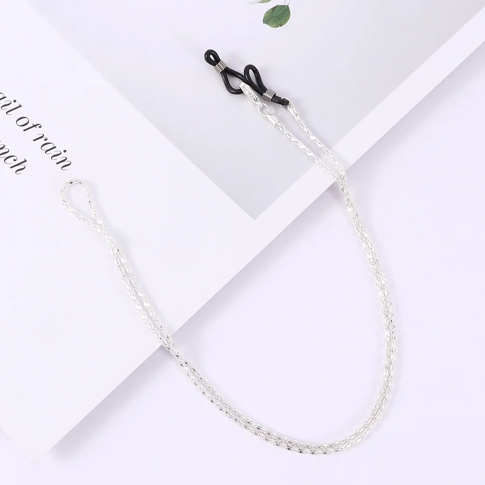 ギフトメタルブラックシルバーゴールド眼鏡メガネチェーンコード眼鏡ホルダー老眼鏡ストラップサングラスストラップ