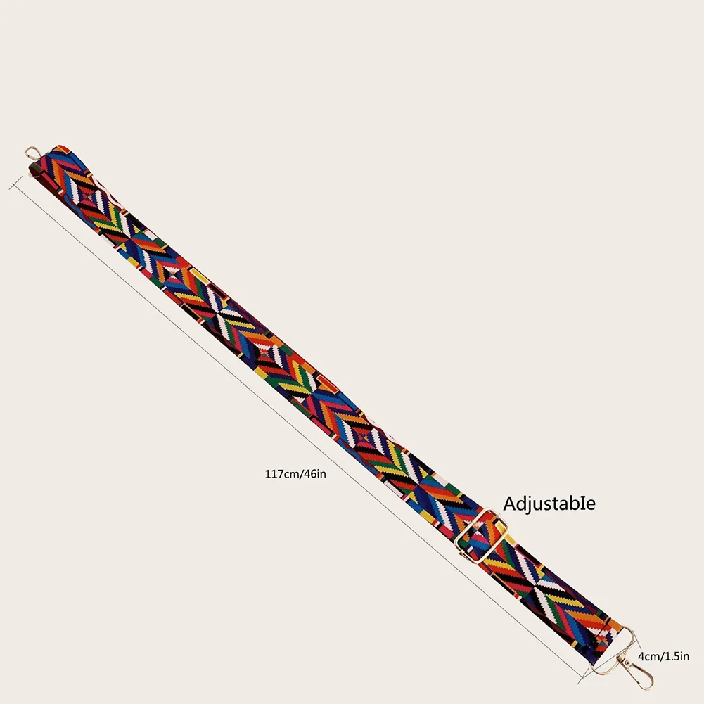 Adjustable Bag Straps Nylon Wide Shoulder Belt Replacement Handbag Purse Straps Adjustable Belt Replacement Part