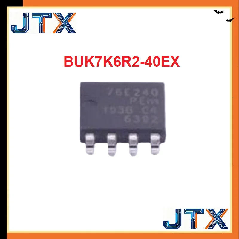 1PCS/LOT  Field Effect Transistor (MOSFET) 2 N-channel withstand voltage: 40V Current: 40A BUK7K6R2-40EX SOT-1205