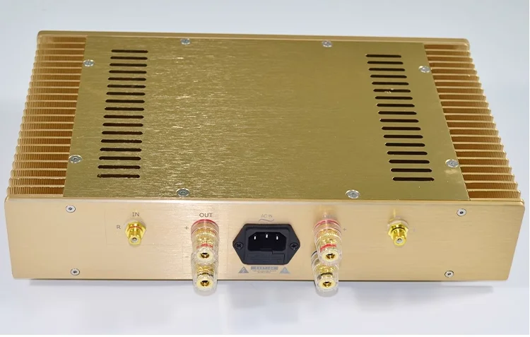 Upgraded version of Hood 1969 Golden Seal Class A HIFI fever grade biliary amplifier.18W+18W