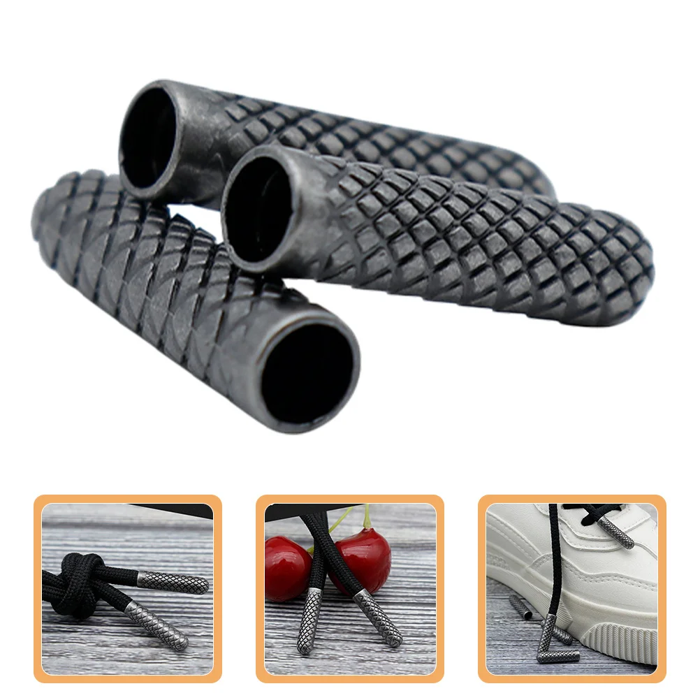 

8pcs Metal For Shoelaces Shoelace Tips Replacement Replacement Shoelace Tips Sneaker Shoe Lace Accessories Durable Strong Design