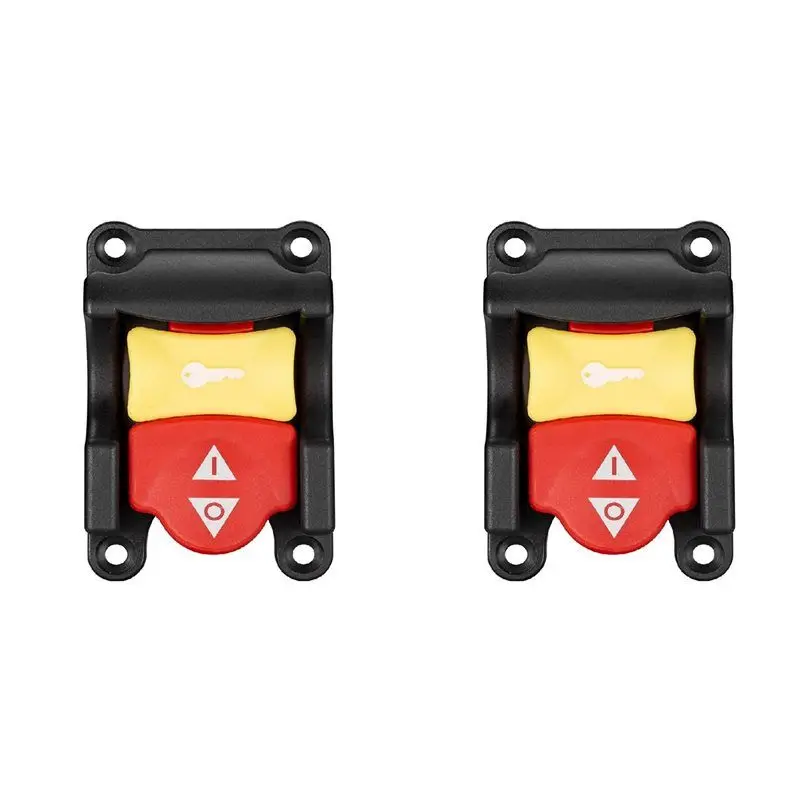 

【HOT-SELLING!】2X Table Saw Switch, Safety Table Saw Power Switch For Ryobi Craftsman 10Inch Table Saw Parts, On/Off Switch, 125V