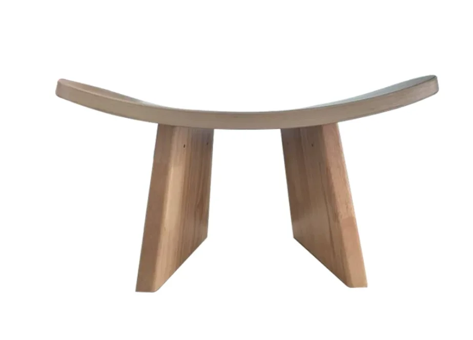 High Quality Solid Wood Meditation Bench Kneeling Ergonomic Yoga Seat Wooden Stool