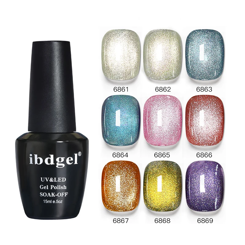 

Ibdgel Nail Gel Polish 15ml Starlight Cat Eye Gelgel Varnis Semi Permanent UV Gel Nail Art Gel