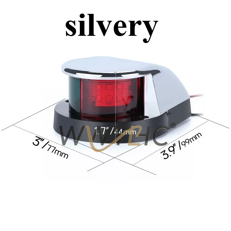 

Подходит для светодиодного навигационного корабля, бокового фонаря, навигационного красного и зеленого сигнала, сигнальная лампа для яхты, скоростного катера, мотоцикла