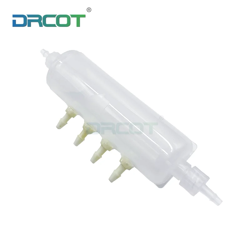 UV Printer Ink Circulation Splitter Filter Ink Circulation Buffer Bottle for XP600/4720 Printhead white ink shunt