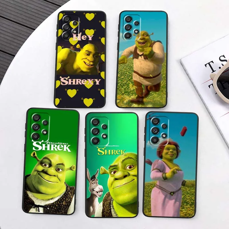 

Movie Anime Shreks Art For Samsung A73 A72 A71 A55 A54 A53 A52 A51 A13 A22 A16 A15 A05s A14 A05 A06 5G Black Phone Case