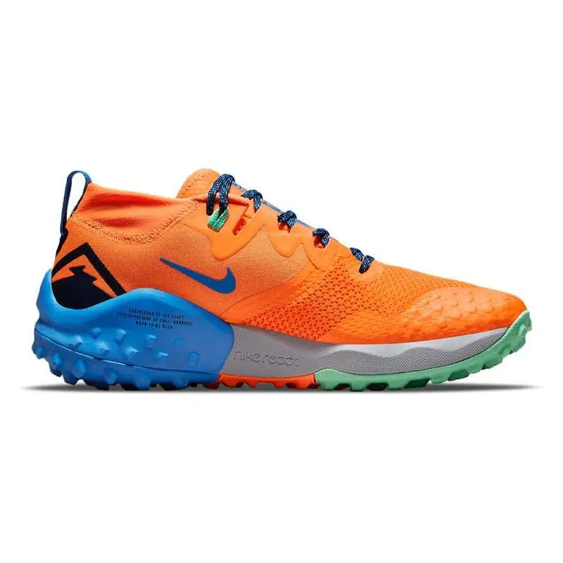 Nike Nike Wildhorse 7 Team Orange Signal Blue Sneakers shoes CZ1856-800