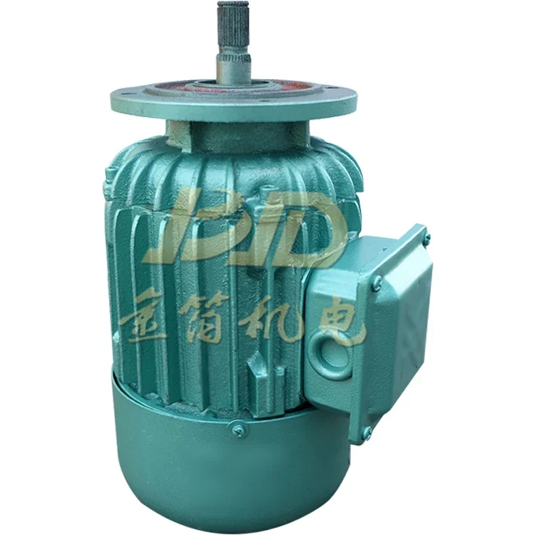 Motor Conical Rotor Three-phase Asynchronous  1hp 2hp 3hp 4hp Small Drive Overhead Crane  High Torque Low Speed AC