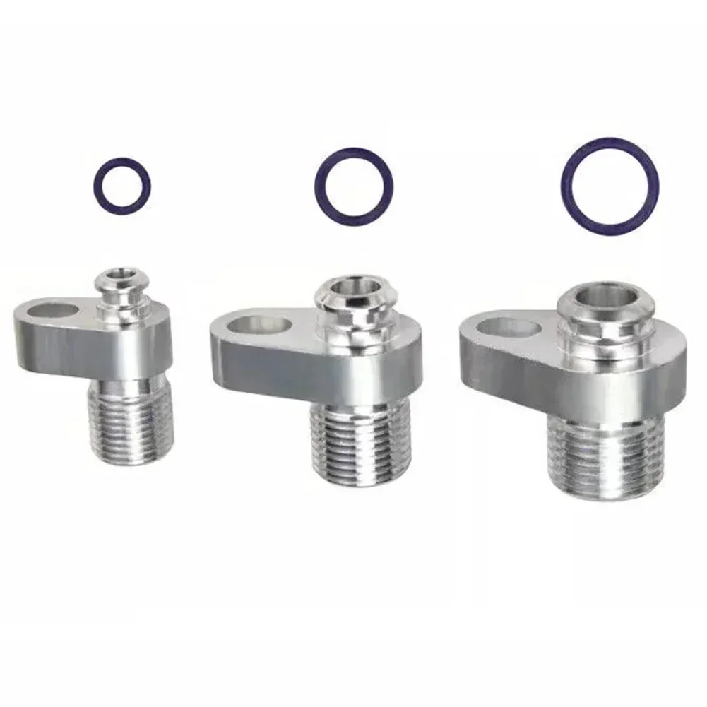 Car A/C Lines Condenser Radiator Fitting Adapter Hose AC Compressor Drier Aluminum Electrical Equipment