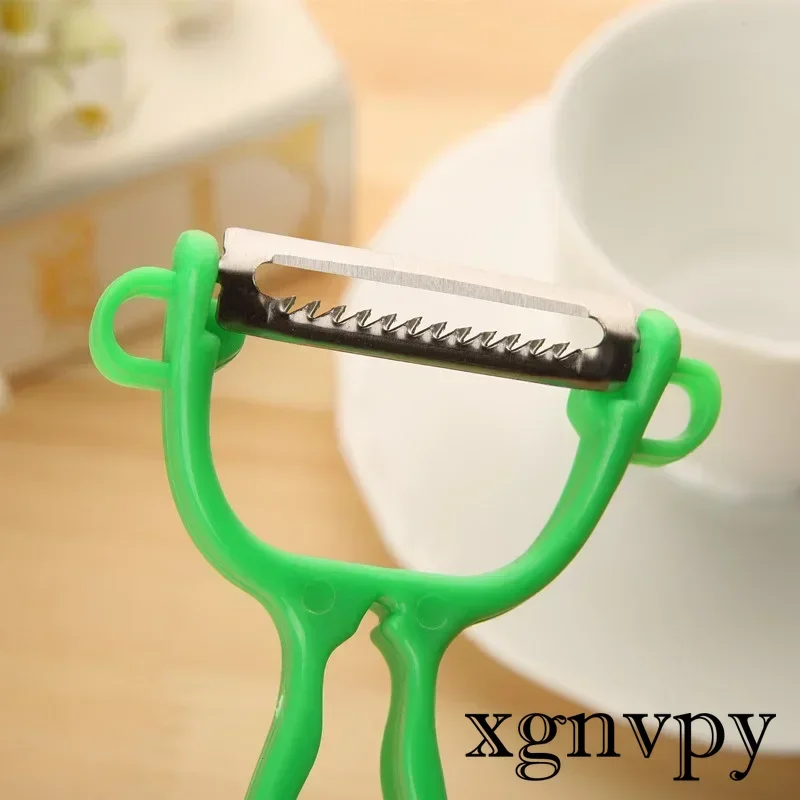 xgnvpy Multifunctional Vegetable Fruit Peeler Cutter Cucumber Carrot Potato Double Head Slicer Knife Kitchen Cooking Gadget