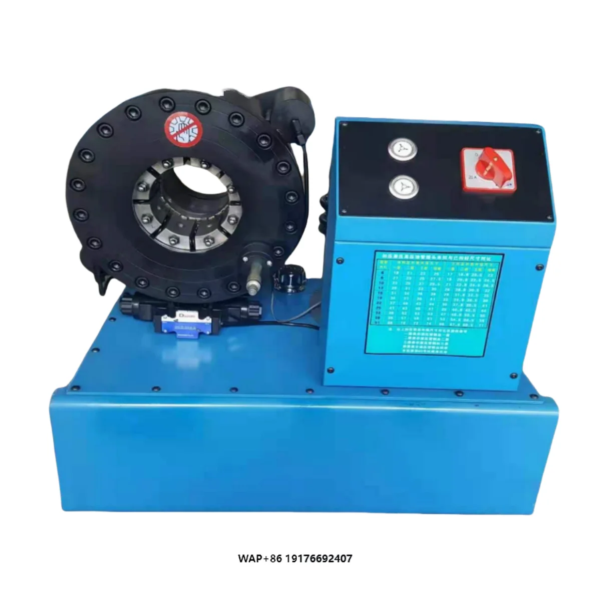 

Портативный ручной инструмент для обжима гидравлических шлангов 1/4-2 дюйма, фитинги для гидравлических шлангов, пресс-машина для формования концов труб, пластик