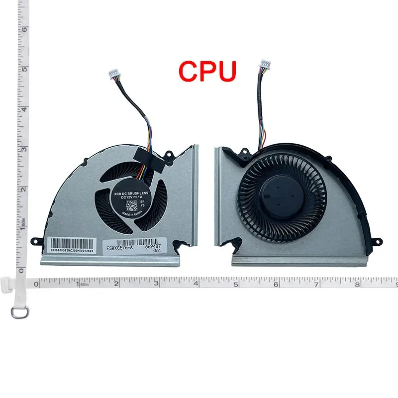 New Laptop CPU GPU Cooling Fan For MSI GP76/HX GP77 GL77 GE76 GE77/HX WE76 MS-17K5 MS-17K4 MS-17K3 MS-17K2 MS-17K1 N451 N452