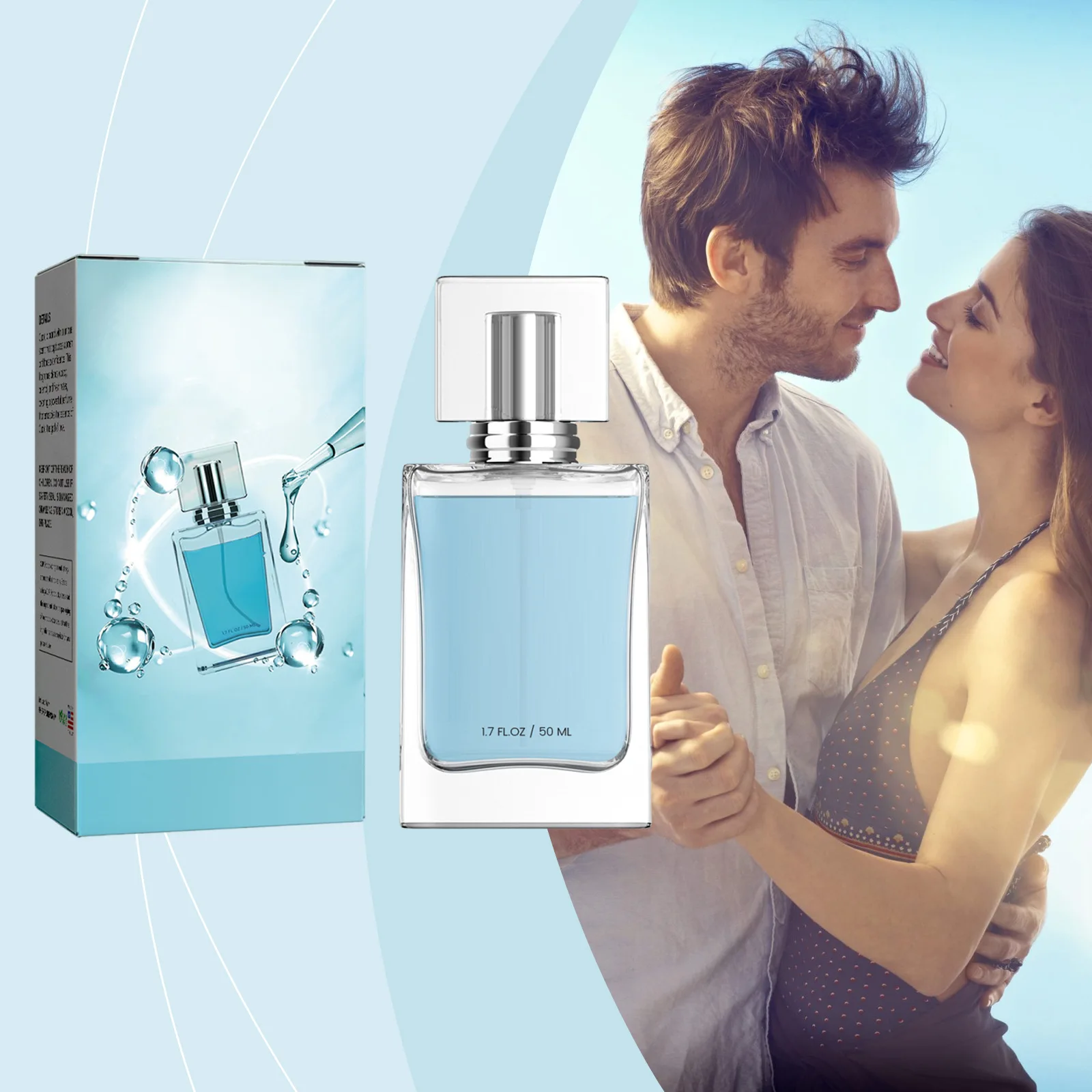 Elegant, Natural, Long-lasting Aroma, Natural Freshness, Release Charm, Couple Dating Vibe, Perfume, Romantic Pheromone Perfume