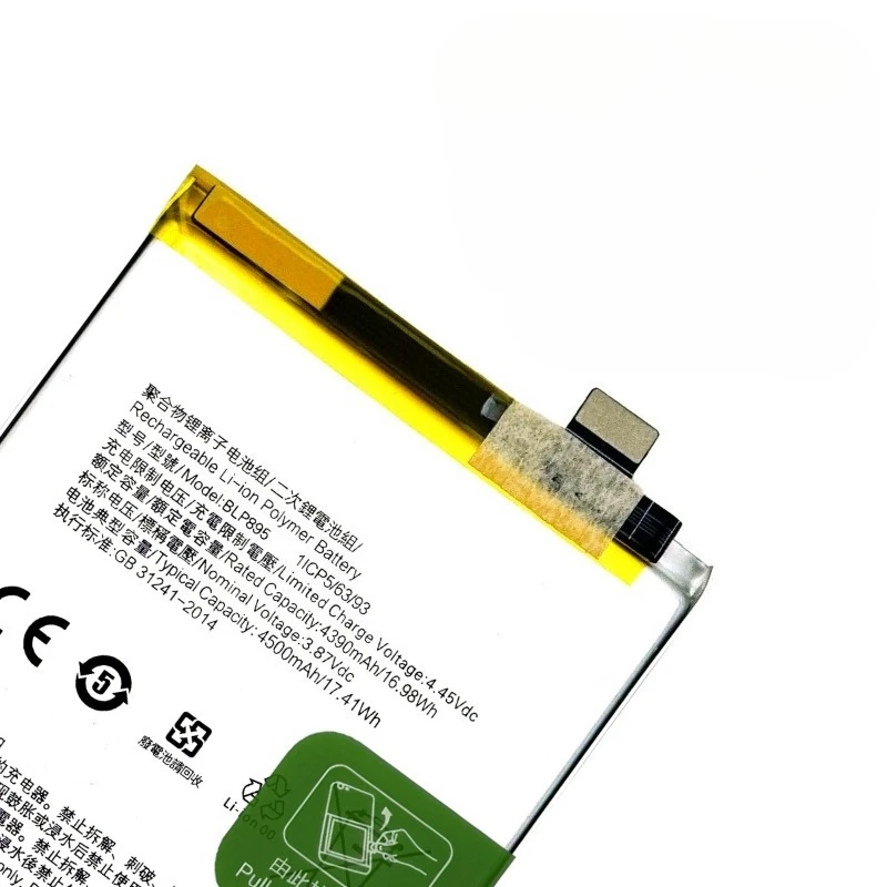 

BLP895 for OPPO Reno 7 SE Phone Battery 0 Cycle High Quality High Capacity Battery Replacement Bateria Grade A Cell with Tools