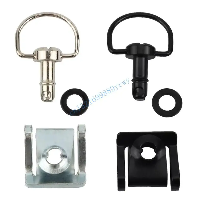 

6XDB High Strength Black Coated Quick Release Screws For Motocross Fairing Fastener Parts