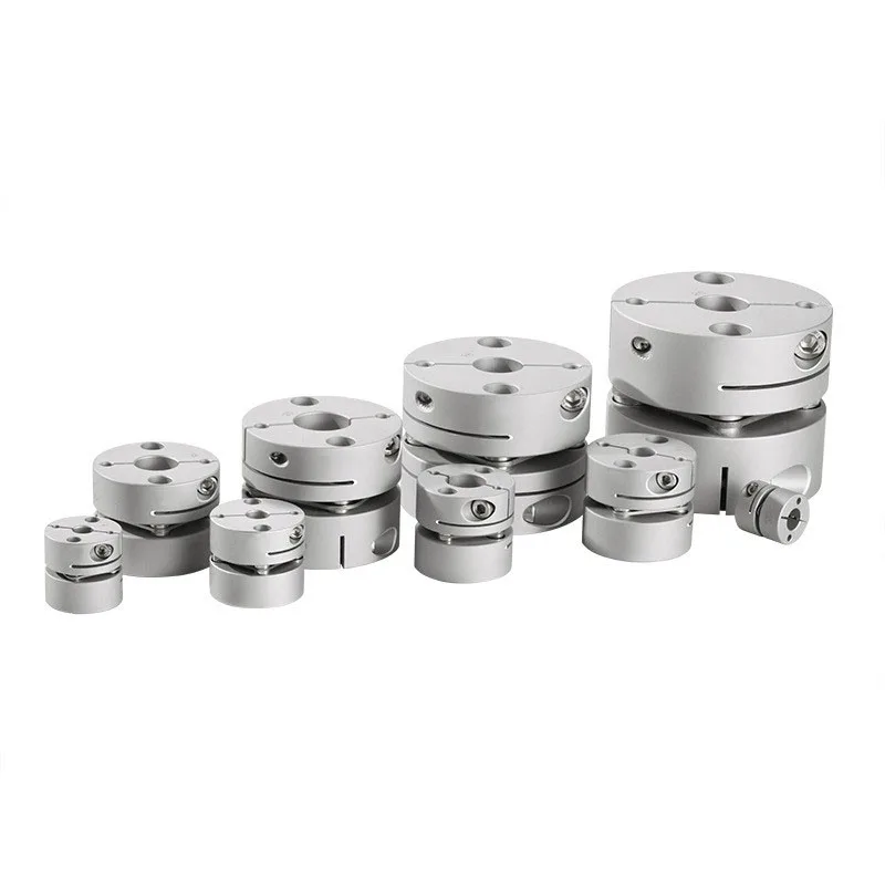 High Torque D32L28mm Single Diaphragm Motor Shaft Coupling Elastic Stepper Servo Coupler for 5-15mm Printer Applications