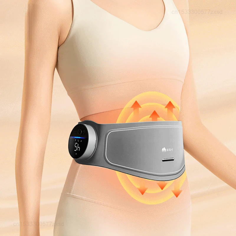 Умный Массажер для талии Xiaomi Momoda, подушка с подогревом для менструации, EMS, импульсный массаж, снятие боли в талии, судороги, электрические устройства для пояса