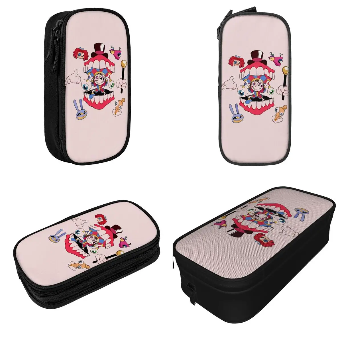 The Amazing Digital Circus Funny Teeth Accessories Pen Box Large Capacity Office Supplies Pencil Case Stationery Birthday Gift