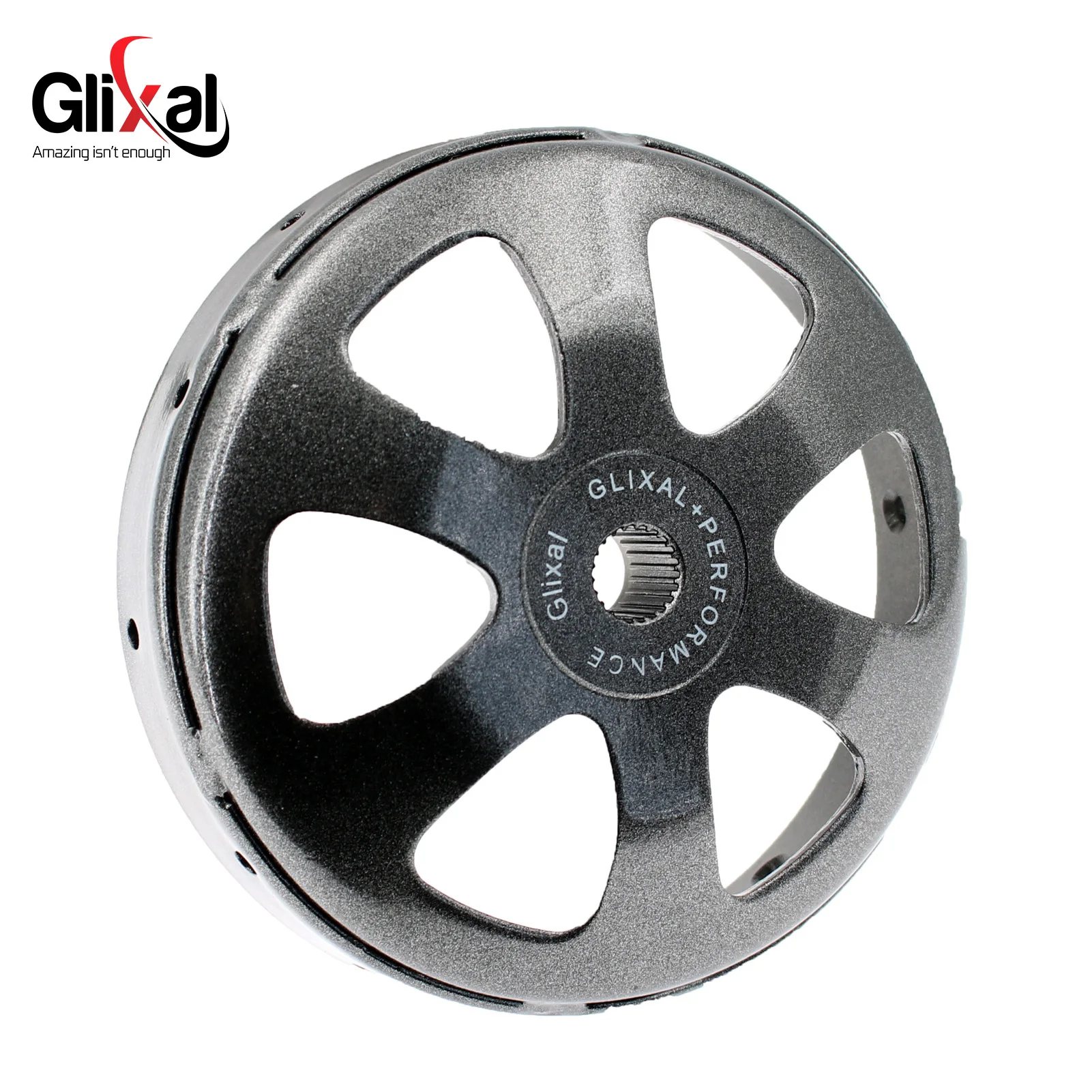 Glixal GY6 49cc 50cc 80cc 100cc High Performance Racing Clutch Bell Drum for 139QMB 139QMA 147QMD Engine Scooter Moped ATV