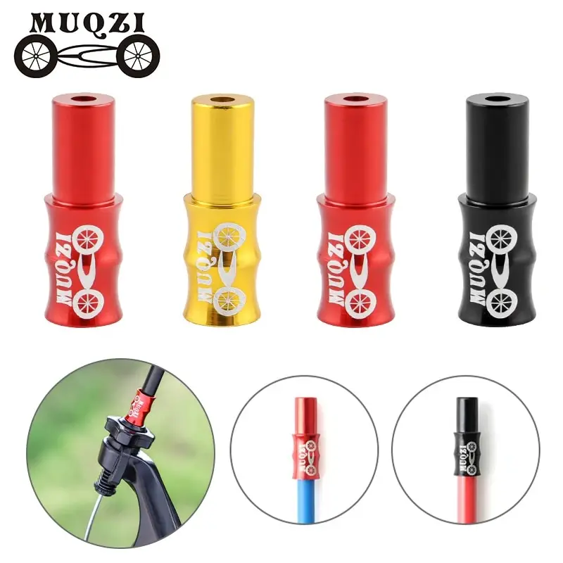 MUQZI 10pcs Bike Brake Cable End Cap Derailleur Shift Wire Cable Cap Brake Cable Housing End Tips