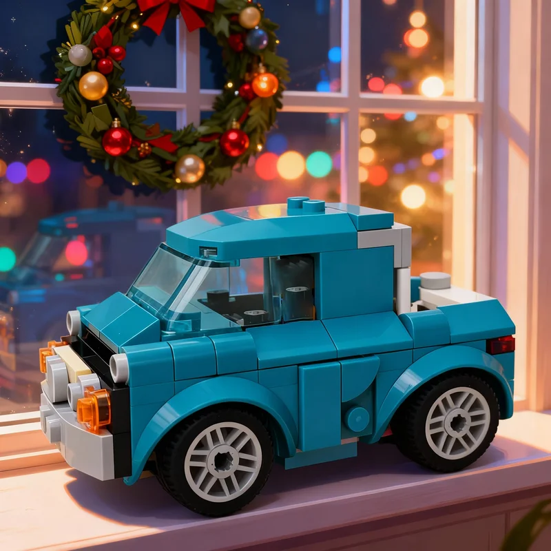 

180pcs MOC KEI TRUCK SURF SHOP City Model Building Blocks Toy Architecture Assemble DIY Creative Education Christmas Gifts Idea