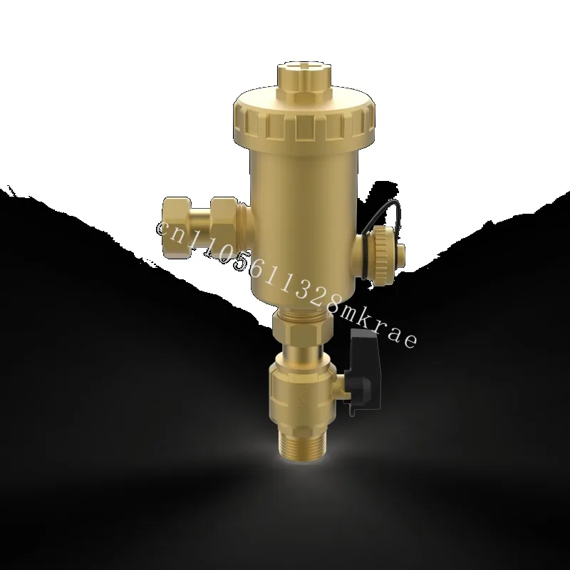 

high temperature resistant wall-mounted all-copper magnetic filter central hot water boiler prefilter dirt heavy metal removal