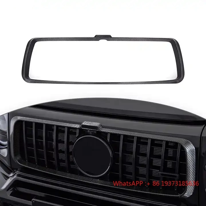 G Wagon W464 W463A G63 B900 Grille Frame Dry Carbon Fiber or PP exterior accessories front bumper grille frame