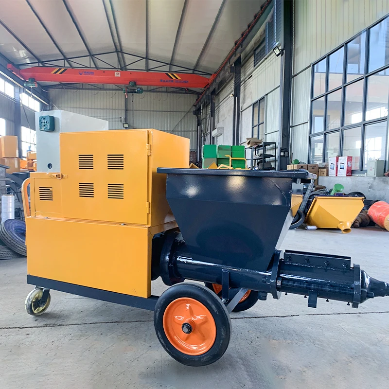 

Industrial Grade Concrete Mortar Spraying Machine Electric Wall Concrete Cement Plaster Strong Pressure Output