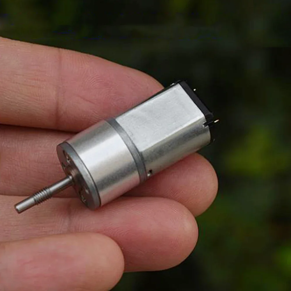 Mini ZGA16R-030 Gear Motor DC 3V-5V 432RPM Slow Speed 030 Reducer Micro Full Metal Gearbox Reduction Ratio 1: 45 DIY Robot Car image 5